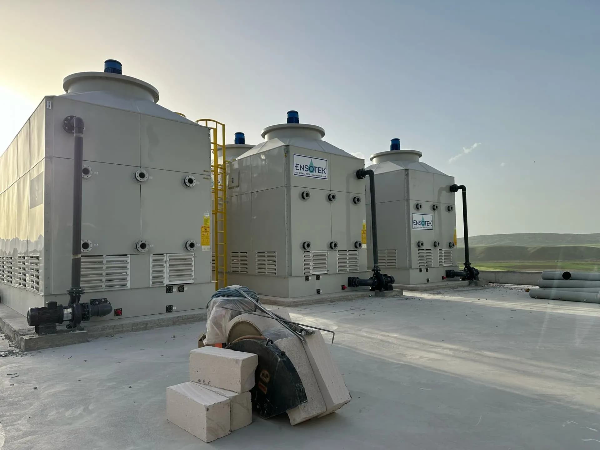 Kühlturm Wartung und Revision